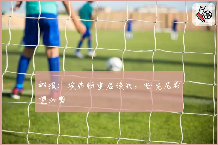 邮报：埃弗顿重启谈判，哈克尼希望加盟