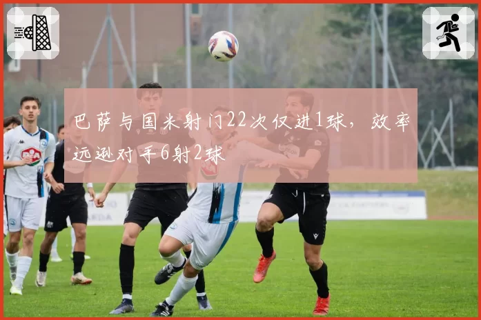 巴萨与国米射门22次仅进1球，效率远逊对手6射2球